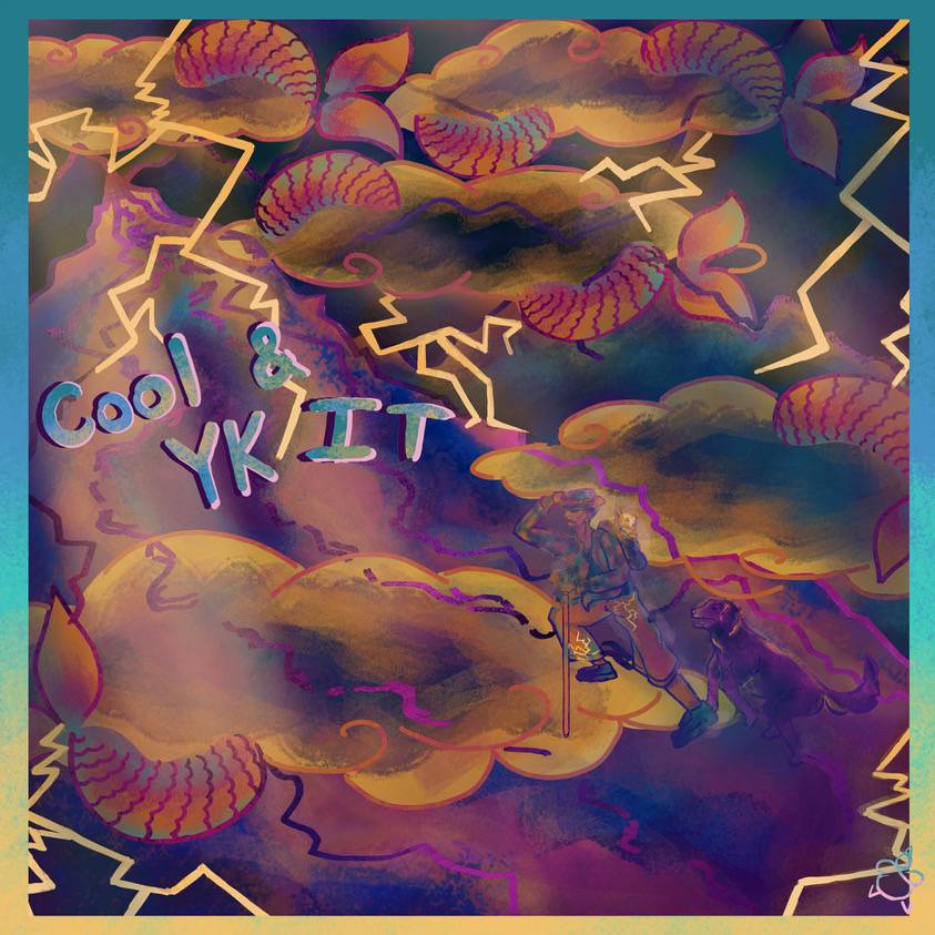 Cool&YkIt single cover art drawn by Iris Miller